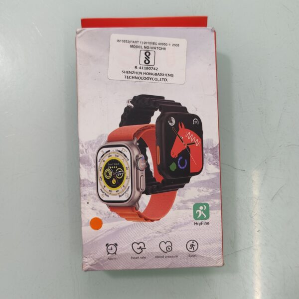 Watch 8 Ultra orange colour